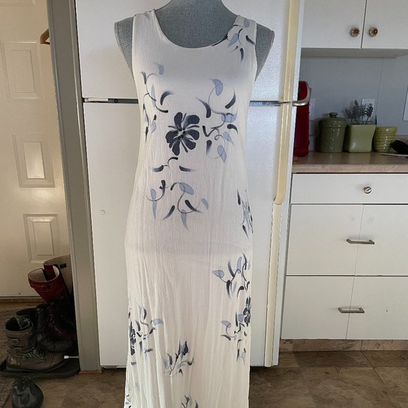 Vintage IMPASIA Floral Maxi Dress - Picture 3 of 8